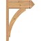 Ekena Millwork Thorton Smooth Arts and Crafts Outlooker, Western Red Cedar, 7 1/2"W x 20"D x 28"H OUT08X20X28THR03SWR - alternate 4